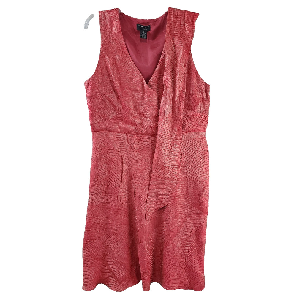 Philosophy by Republic Sleeveless Pink Short Dress with Tie Size 14